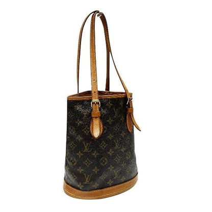 Louis Vuitton Monogram Petit Bucket M42238 Bag Tote Bag Women