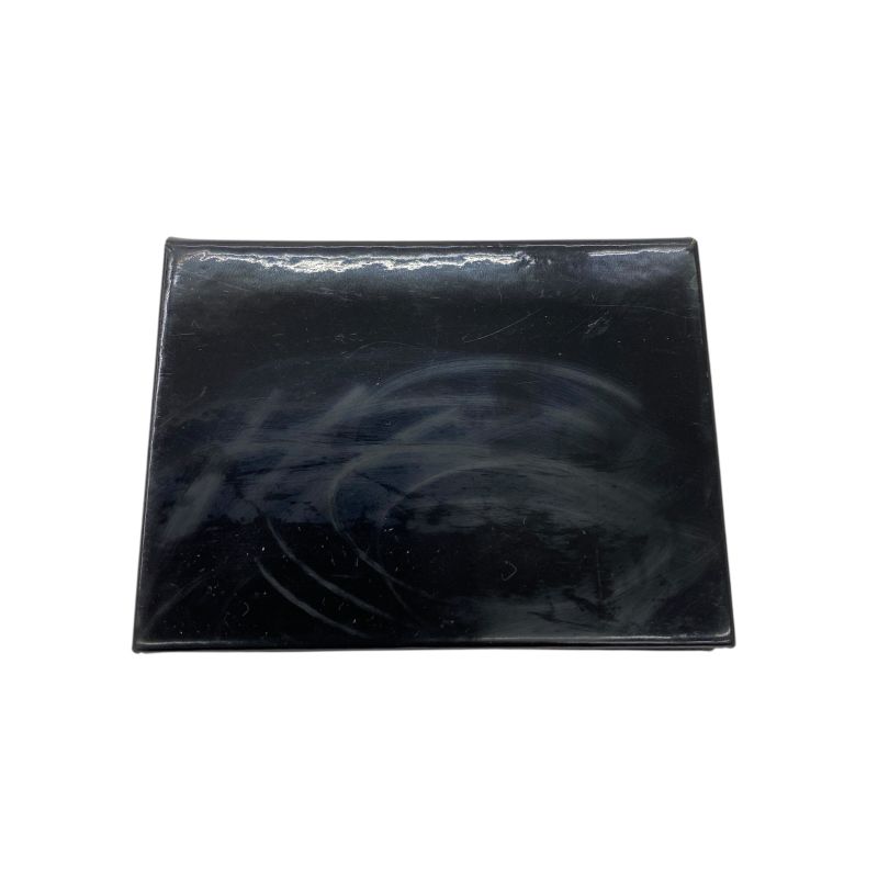 Em10034 Dior Mirror 2-Sided Logo Shape Pressed Black Compact Mirror