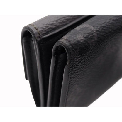 Louis Vuitton Discovery Compact Wallet Trifold Wallet Monogram Eclipse Canvas