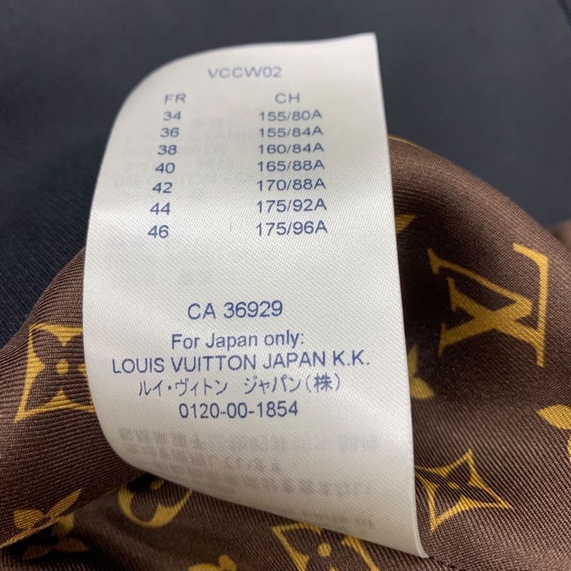 Louis Vuitton Outer Coat Monogram Black