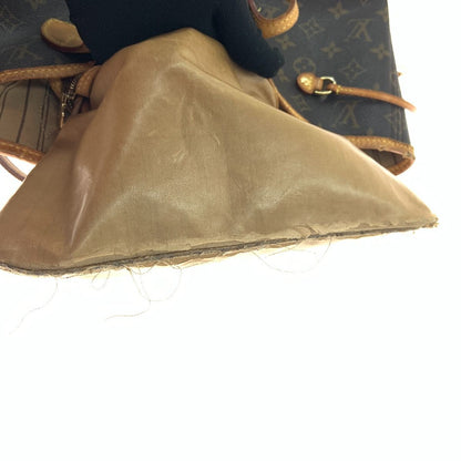 Louis Vuitton Monogram Neverfull MM Women's Tote Bag M40156 Brown Delivery As