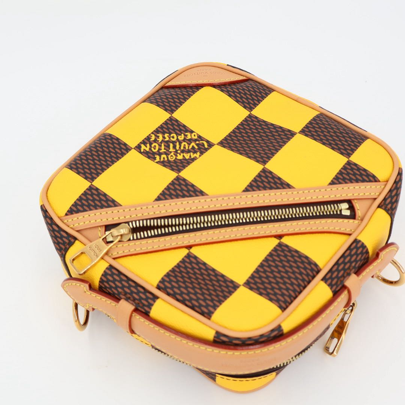 Louis Vuitton Shoulder Bag Damier Pop Canvas Chess Messenger N40562 Louis