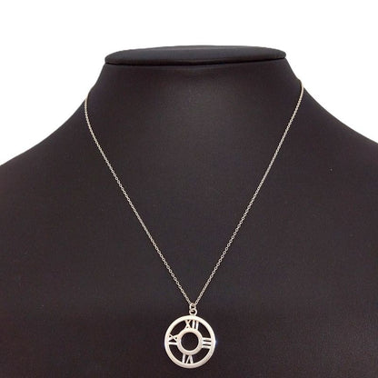 Tiffany & Co Tiffany & Co Atlas Necklace Sv925 39g Silver Medallion Circle 2003