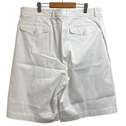22ss Hermes One Tuck Wide Shorts Size S White Mens Used