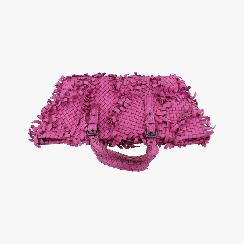 Bottega Veneta Intrecciato Rose Red Lambskin 278480 Vt690 6202 EPEV 2011 3790 A