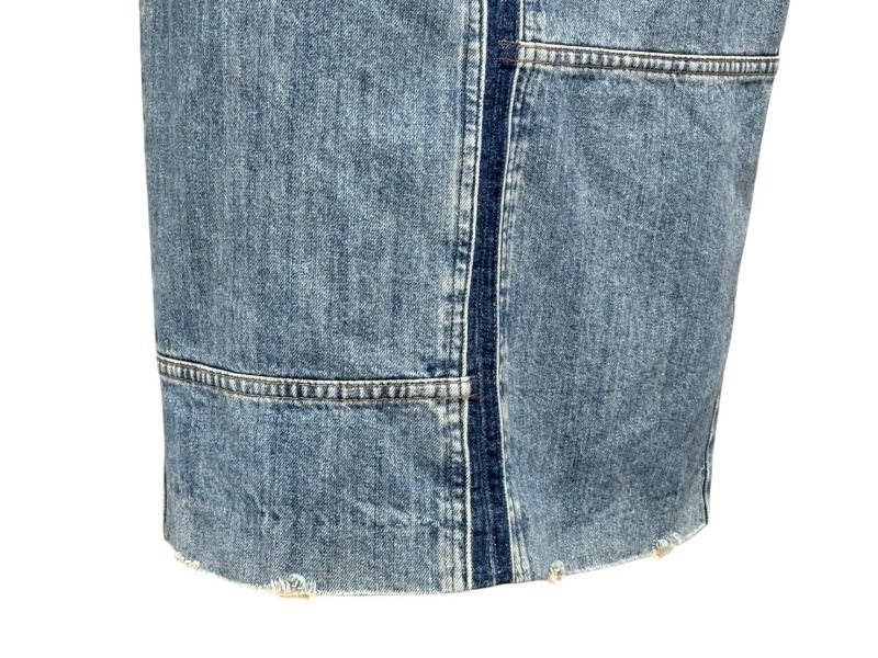 Miu Miu Denim Skirt Cotton Blue — view 4