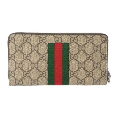 Gucci Long Wallet GG Supreme Beige/multi