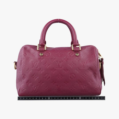 Louis Vuittonspeedy Bandoliere 25 Aurore Monogram Empreinte M40764 Ah0154