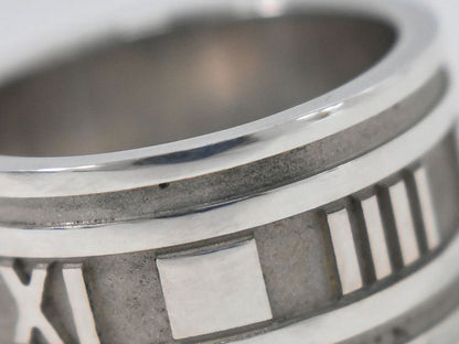 Authentic Tiffany & Co Tiffany & Co Atlas Wide 925 Ring Size 19 Silver Atlas