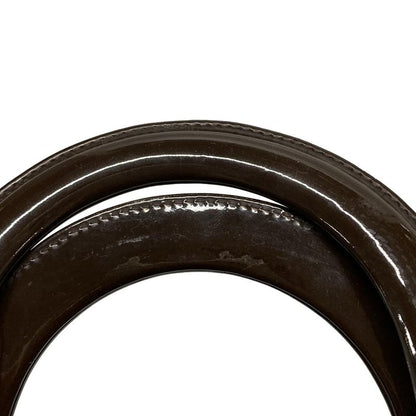 Dior/christian Dior Handbag Lady Dior Large Dark Brown Leather