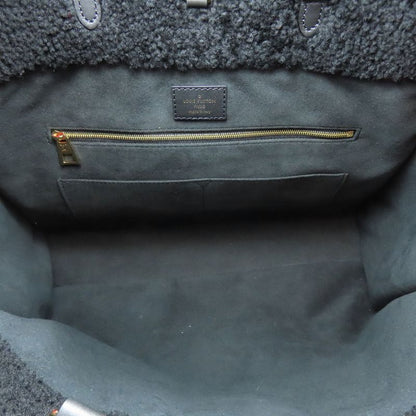 Louis Vuitton M55421 Monogram - Teddy On The Go GM Tote Bag Shearling Women