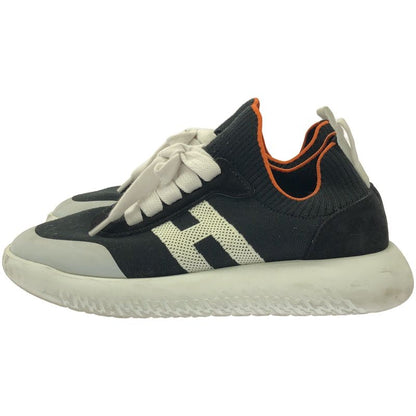Hermes Crew Knit Sneakers Black 35 1 2