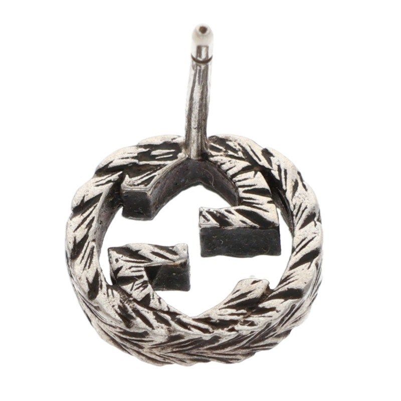 Gucci Interlocking Studded Earrings Men's