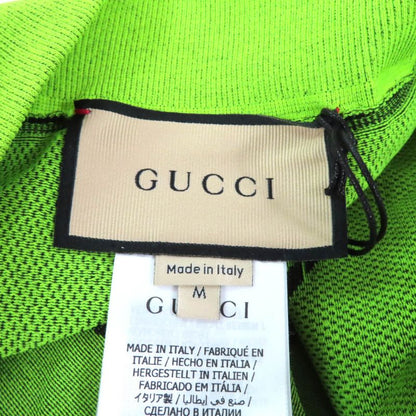 Gucci 22SS 693103 Logo Design GG Jacquard Leggings Pants Bottoms Green M Made