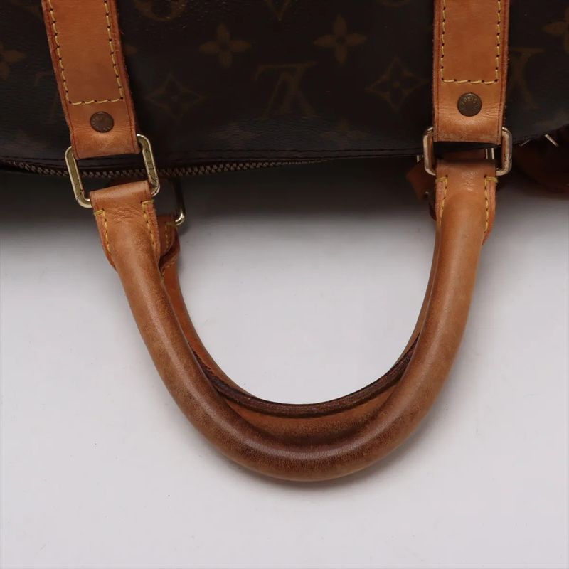 Louis Vuitton Monogram Keepall 55 M41424 Leather Boston Bag Business Travel