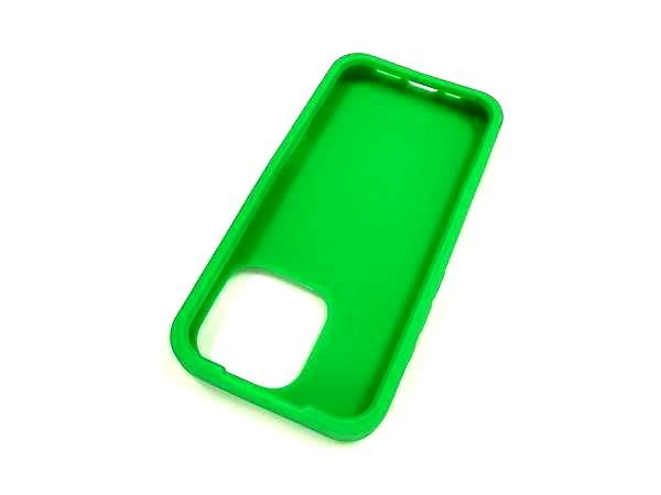 Bottega Veneta Intrecciato Rubber Iphone 16pro Phone Case In Green