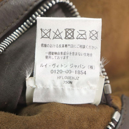 Louis Vuitton Mouton Cowhide Hooded Double Zip-up Mouton Coat