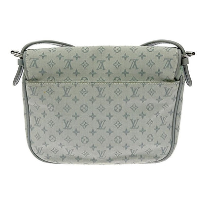 Louis Vuitton M92279 Monogram Mini Canvas Leather Contre de Fe Musette Grey