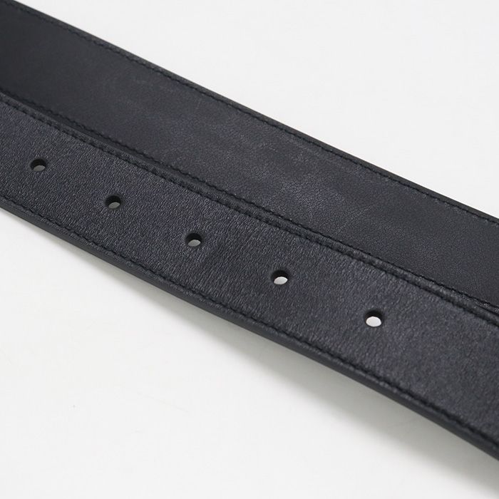 Gucci Reversible Slim Belt Double G Gu88987 Belt Leather Reversible Slim Belt