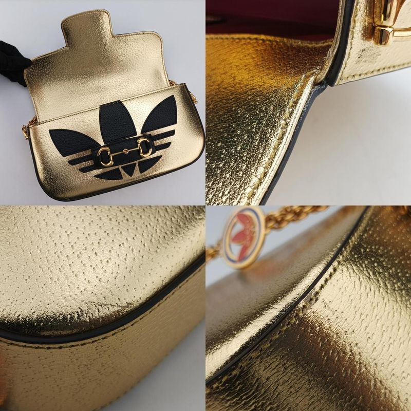 Gucci Adidas Collaboration Horsebit Togo Old X Black Cles Zar 722009d039431664