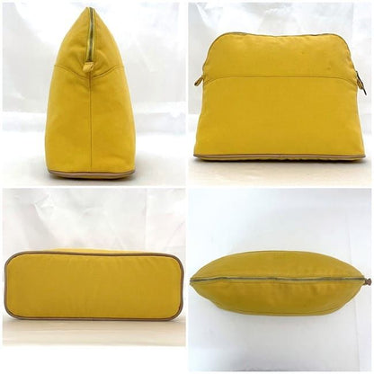Hermes Pouch Bolide Pouch GM Yellow Bolide Excellent Condition Old Shape