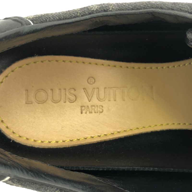 Louis Vuitton Monogram Canvas Scuff Zerkonvis Sneakers Go0047 Black 37