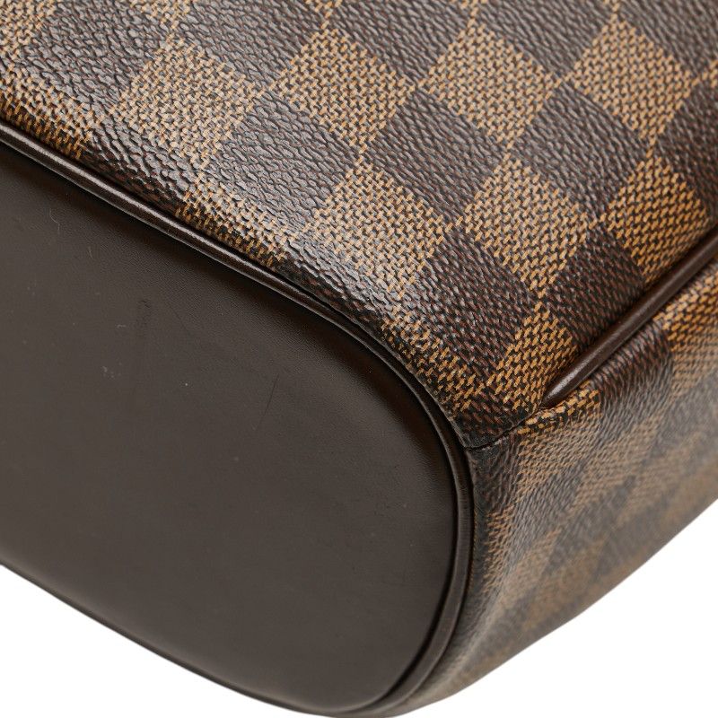Louis Vuitton Damier Sarria Orizontal N51282 Brown PVC Leather Women Louis
