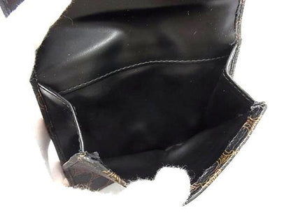 Celine Macadam Pattern PVC Trifold Wallet Billfold Coin Purse Ladies