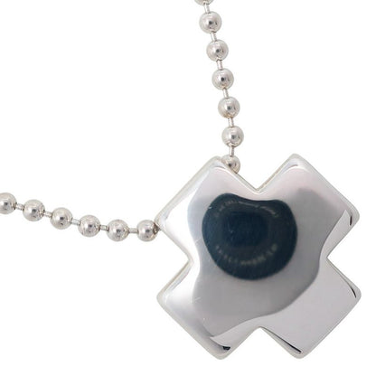 Tiffany & Co Roman Cross Ball Chain Silver 925 Ladies 13.6g Necklace