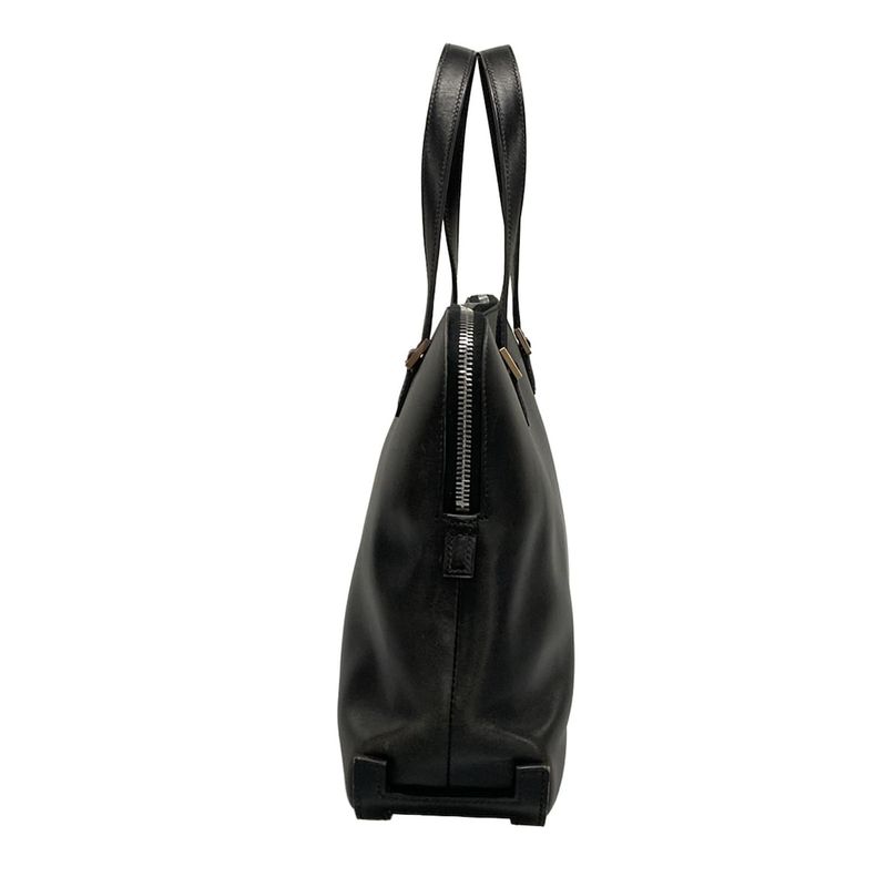 Hermes Handbag Escapada Black Silver Hardware