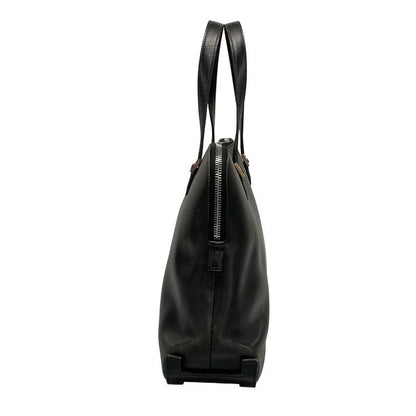 Hermes Handbag Escapada Black Silver Hardware
