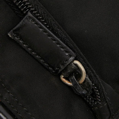 Prada Triangle Logo Plate Black Nylon Women's Prada