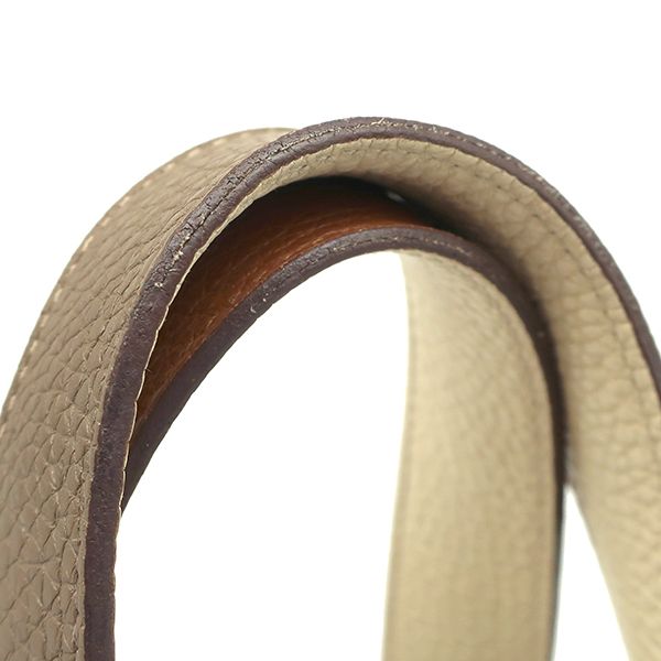 Hermes Handbag Picotin Lock MM Cazac Taurillon Clemence Gold X Etoupe X Nata