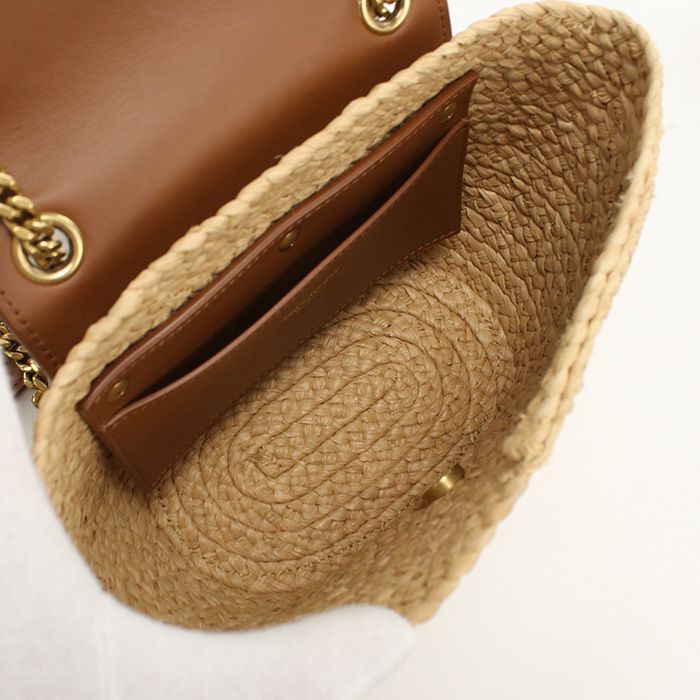 Saint Laurent Manon Mini Bag 774269 Baggage Bag Raffia Leather Women