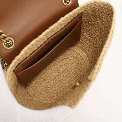 Saint Laurent Manon Mini Bag 774269 Baggage Bag Raffia Leather Women