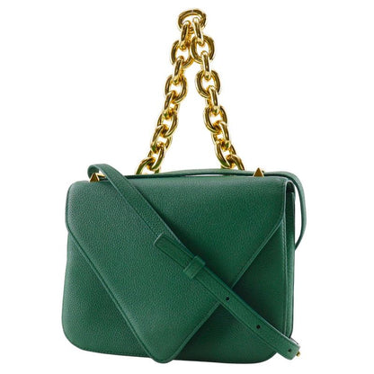 Bottega Veneta Bottega Veneta Mount Envelope 2WAY Chain Shoulder Leather Green