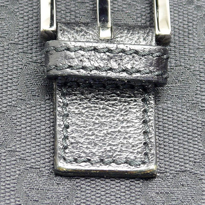 Gucci Shoulder Bag 114272 GG Canvas Black Crossbody