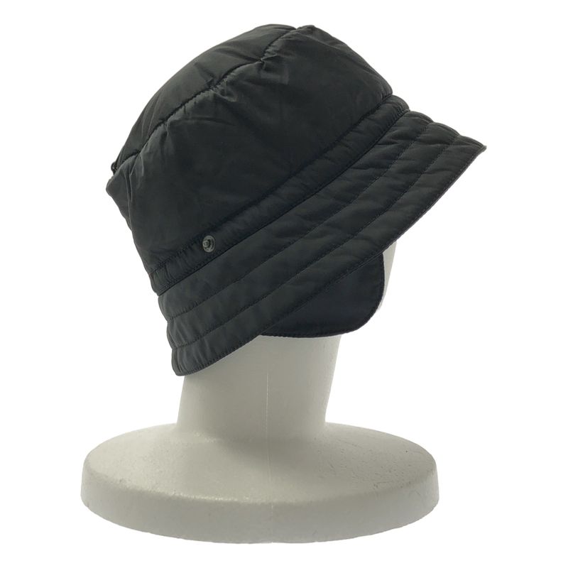 Prada Sport - Nylon Logo Cotton Bucket Hat - Hat - Black - Women's