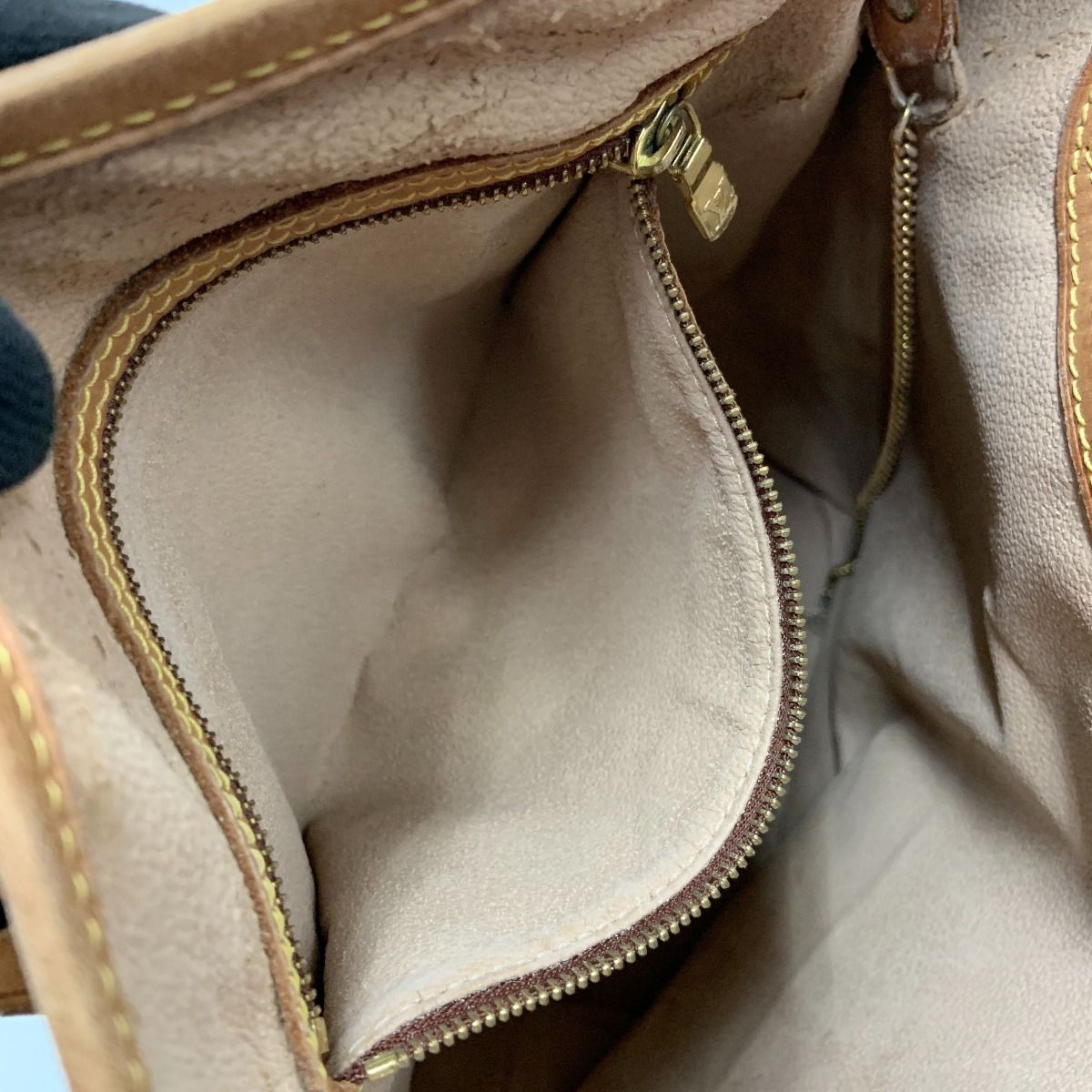 Louis Vuitton Monogram Bucket GM Shoulder Bag M42236 Brown