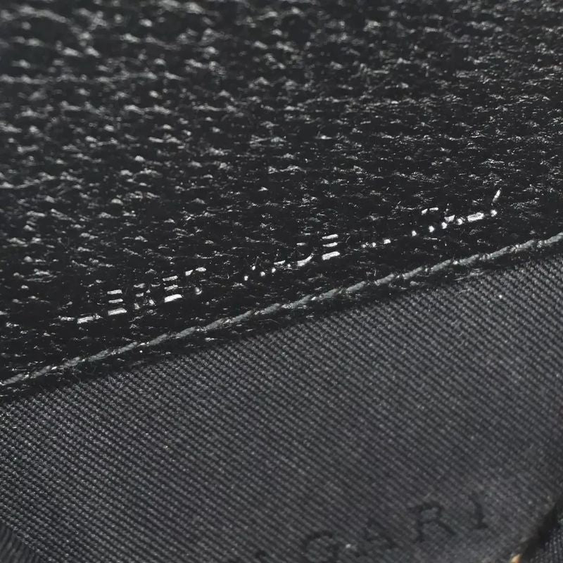 Bvlgari Bee Zero One Mini Shoulder Bag Logo Leather Black 80bs126