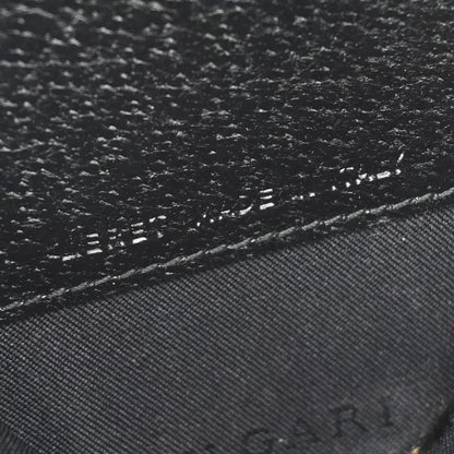 Bvlgari Bee Zero One Mini Shoulder Bag Logo Leather Black 80bs126