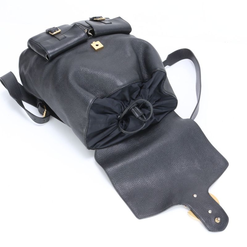 Gucci GG Marmont 429007 Leather Backpack Sac Backpack Shoulder Bag Genuine