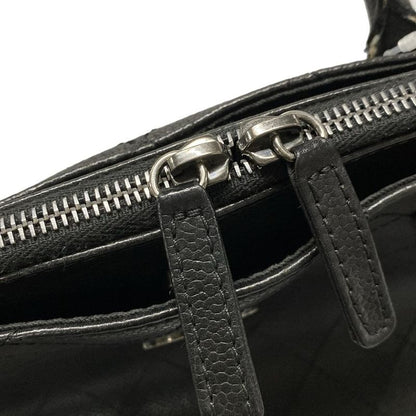 Chanel Shoulder Bag In The Mix Black 2way/chain Shoulder/vintage Silver Hardware