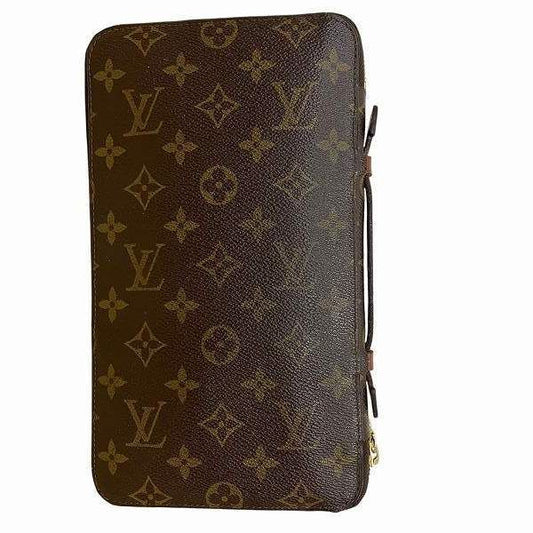 Louis Vuitton Monogram Esca Pado M60113 Travel Case Long Wallet Unisex