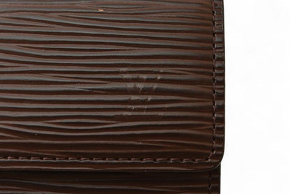 Louis Vuitton Coin Case Card Case Louis Vuitton Mini Wallet Ludlow Epi Mocha