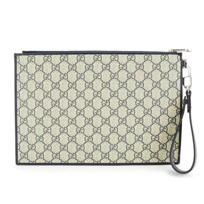 Gucci Clutch Bag Interlocking G Beige/ebony