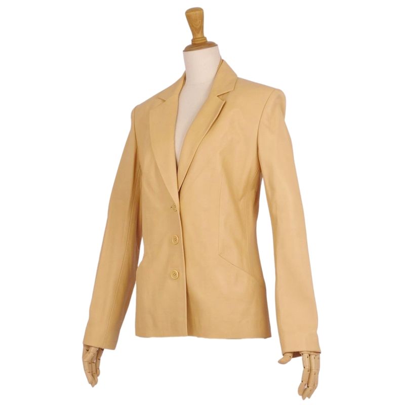 Loewe Jacket Leather Jacket Lamb Leather Outerwear Leather