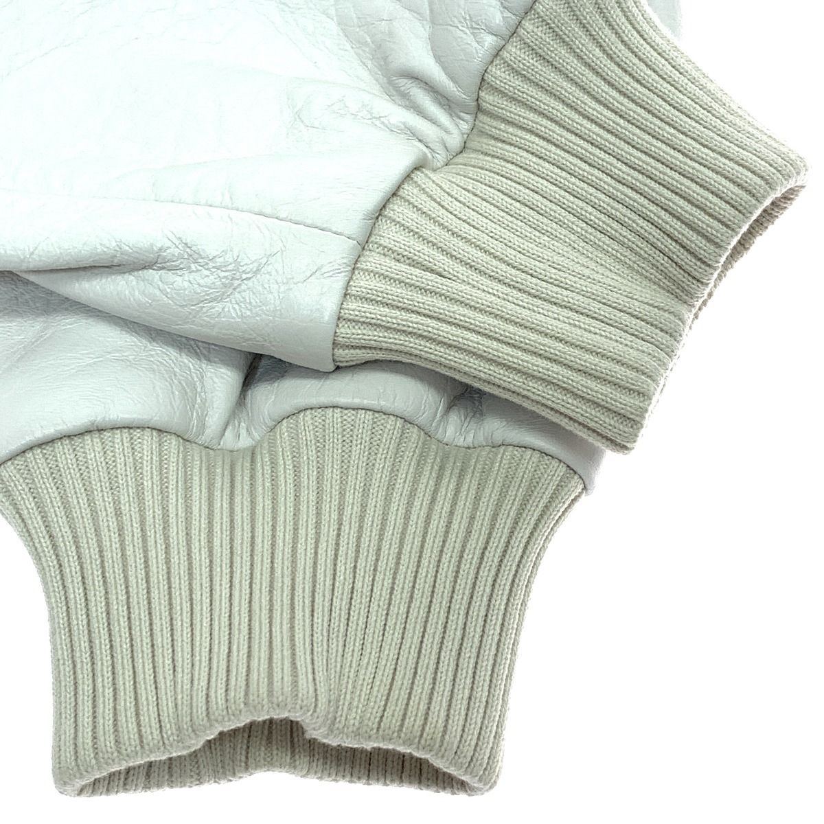 Celine Men's Blouson Size 46 Sheep Leather See-Through Leather Jacket with