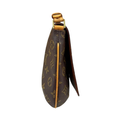 Louis Vuitton Musette Tango Monogram Shoulder Bag Monogram Canvas M51257 Brown