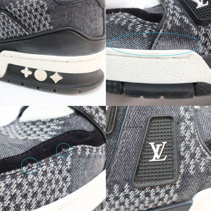 Louis Vuitton LV Trainers - Sneakers - 1ad6dz Noir Black Gray -